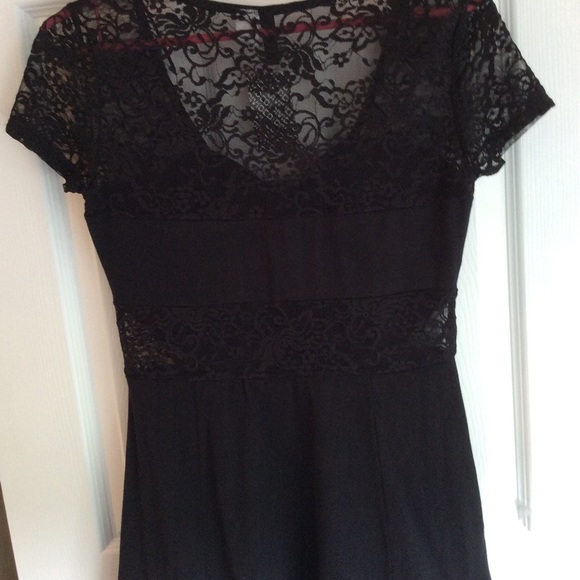 H&M Divided Dress with Lace. Medium NWT - Picture 3 of 4